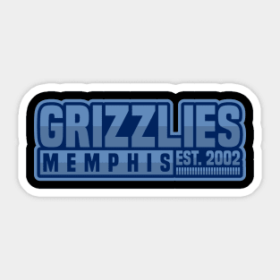 Memphis Grizzlies 02 Sticker